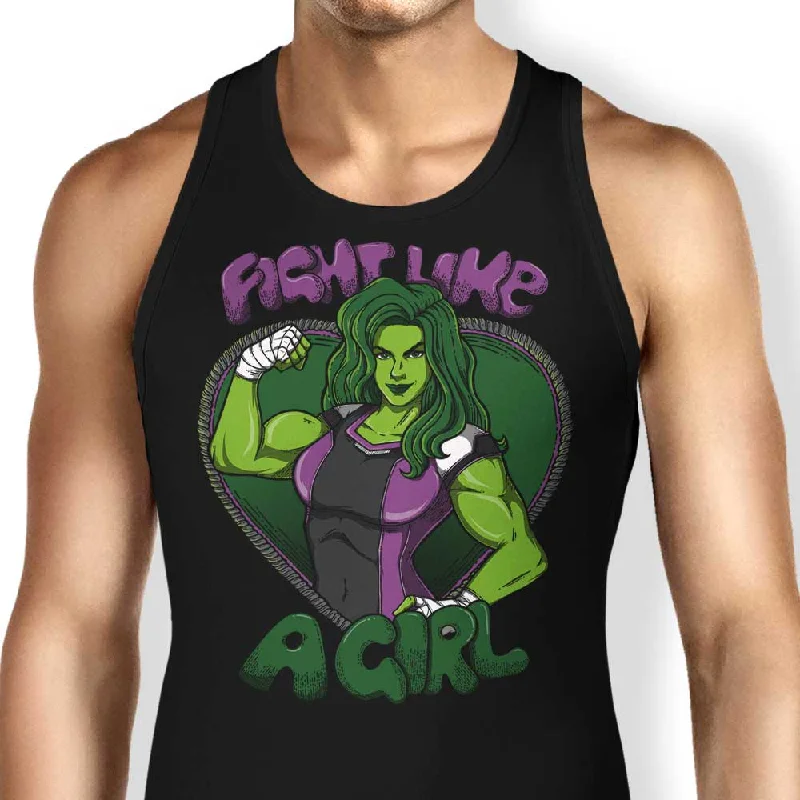 Women's Blouse with Keyhole CollarFight Like a Hulk - Tank Top