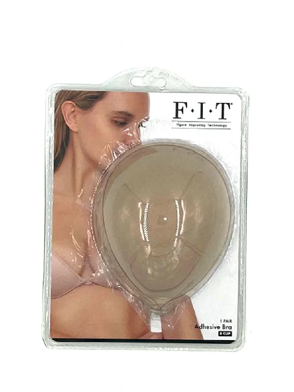 lace trim underwire bra for everyday wearCloth Adhesive Bra - Cup B - Beige