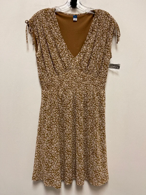 Women's Square-Back DressesDress Casual Midi By Old Navy In Brown, Size: M