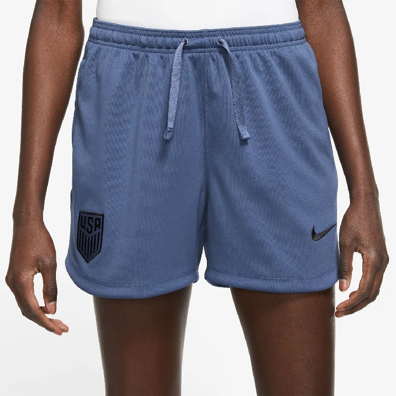 Women's Performance ShortsWomen's Nike USA Travel Knit Blue Shorts