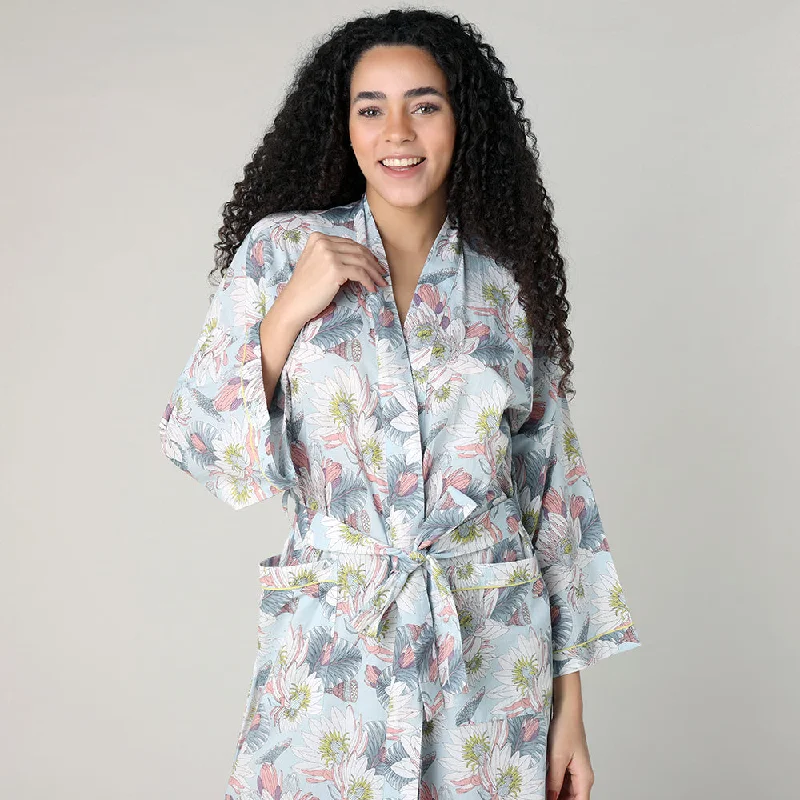 women's pajamas with button-flyGwen Robe