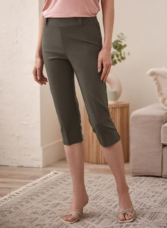 Women's Chino ShortsPull-On Bengaline Capris