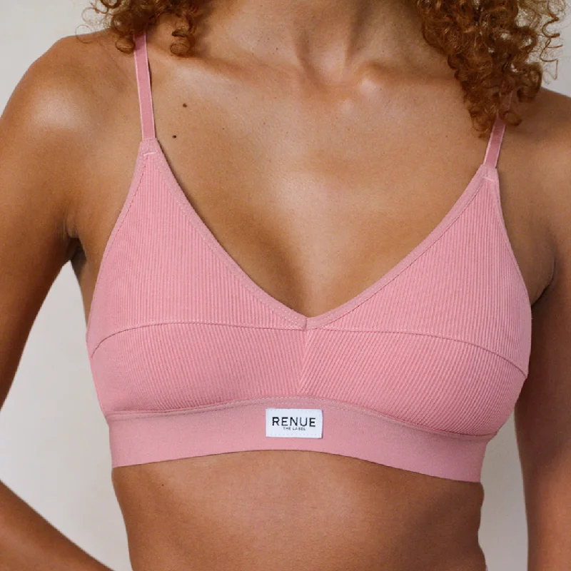 sleep bra for comfortSoft Cup Bralette - Dusty Pink