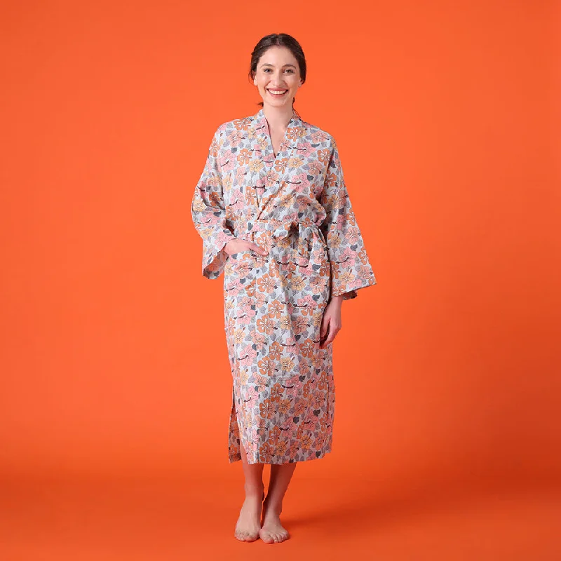 women's pajamas with a blend of comfort, style, and functionalityHibiscus Robe