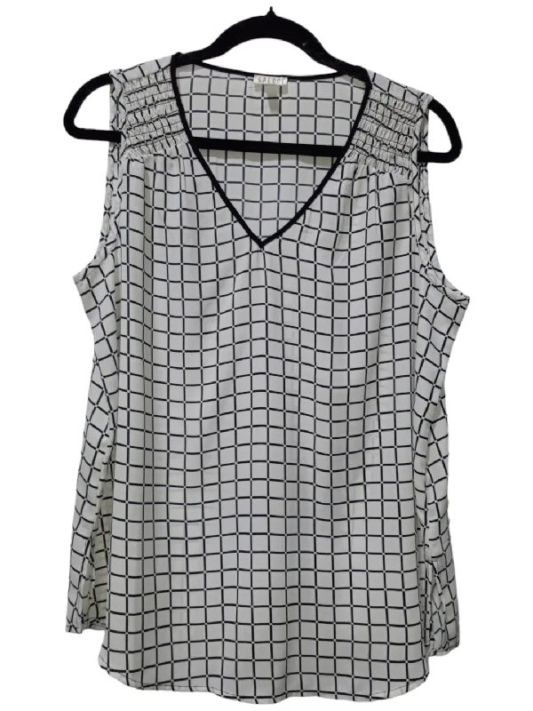 Women's Blouse with Mid-LengthBlouse Sleeveless By Spense  Size: L