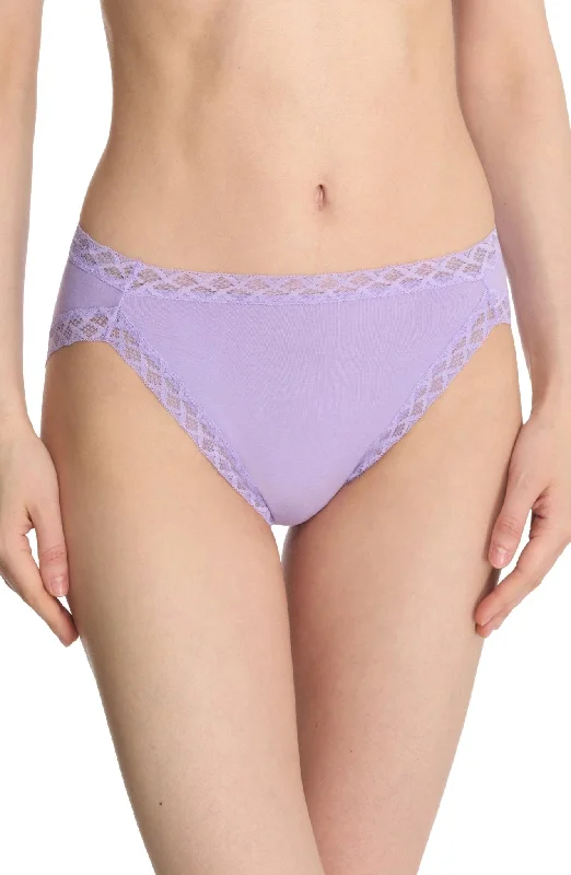 plus-size lace hipster panties with a tummy tuckerBliss Cotton French Cut Brief