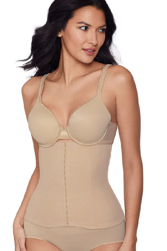 seamless body brief with ruffled edgesInches Off Waist Cincher - Miraclesuit