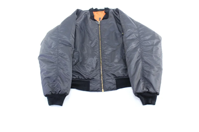 Women's Denim CoatsRothco Intermediate MA-1 Black & Orange Reversible Bomber Jacket