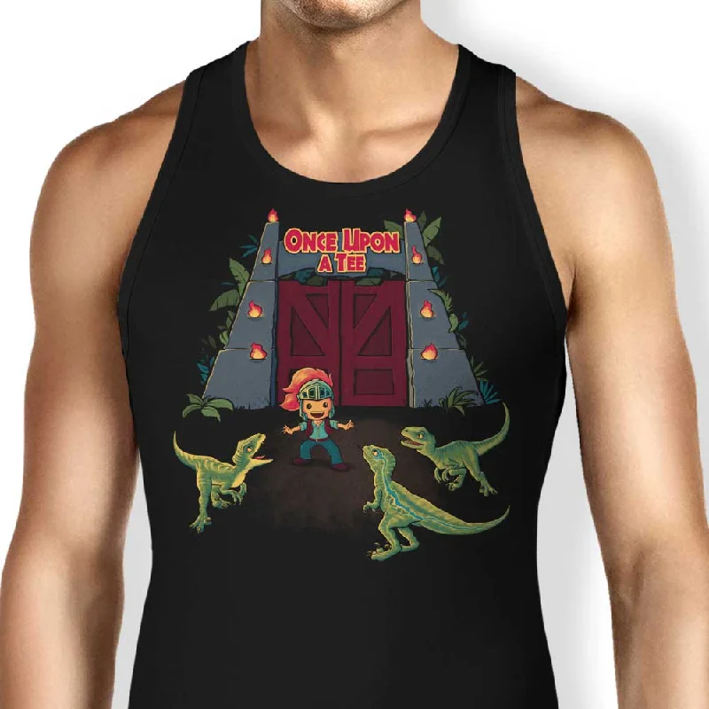 Women's Blouse with HoodJurassic Teerion - Tank Top