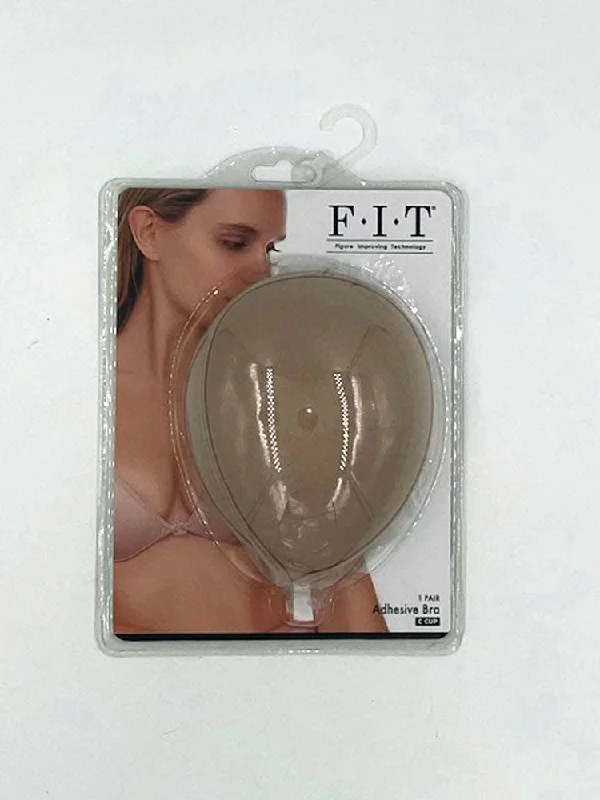 convertible halter-neck braCloth Adhesive Bra - Cup C - Beige