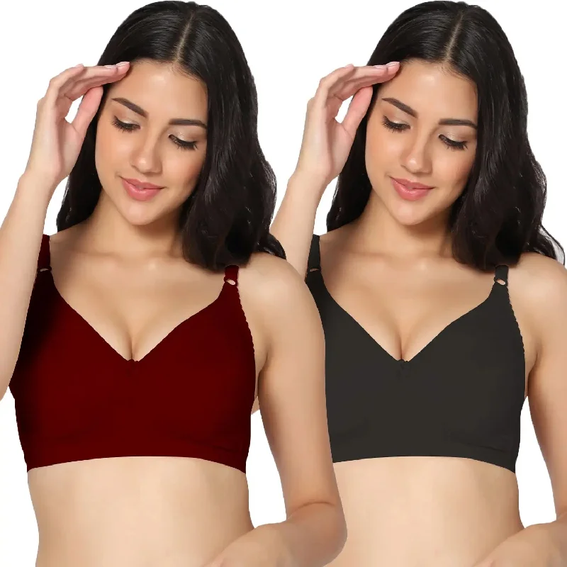 convertible plunge braFull Coverage Non-Padded Bra (Pack of 2)