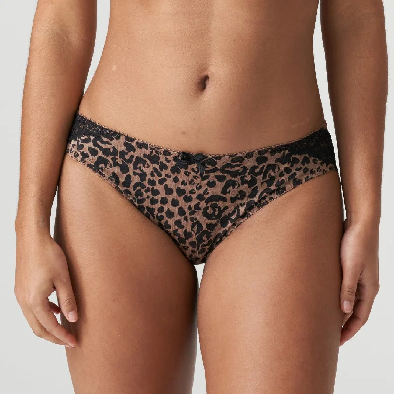 floral print hipster panties with a stretchable waistbandPrimaDonna Madison Rio Brief Limited Edition Bronze