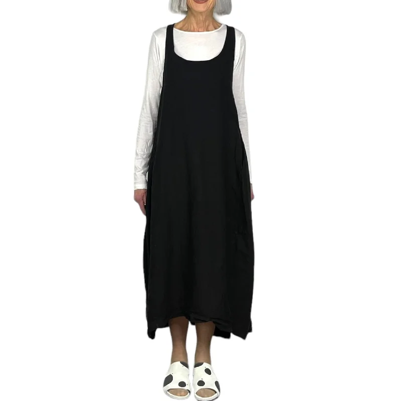 Women's Peter Pan Collar DressesLINEN APRON DRESS