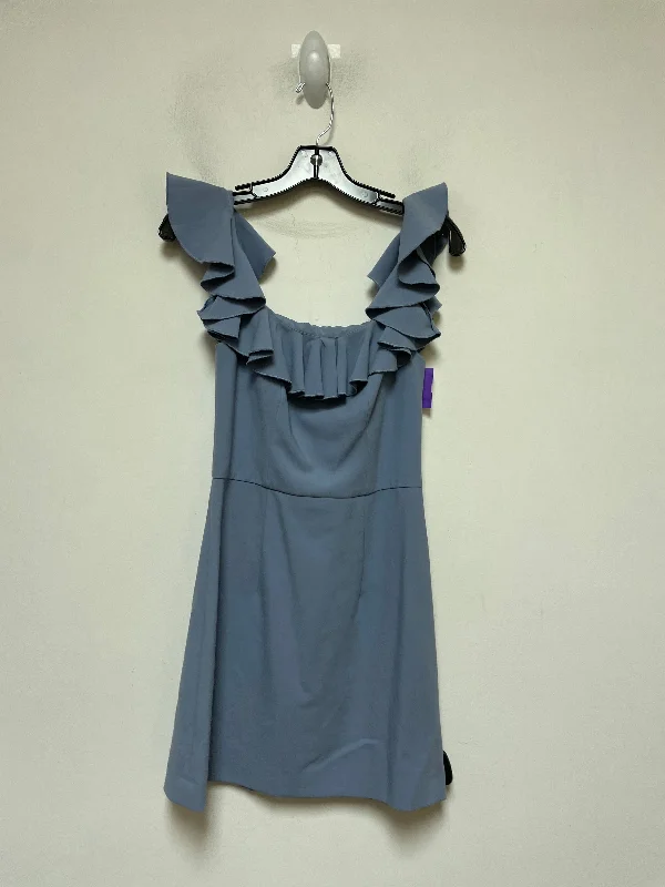 Women's Fit and Flare DressesBlue Dress Casual Short French Connection, Size S