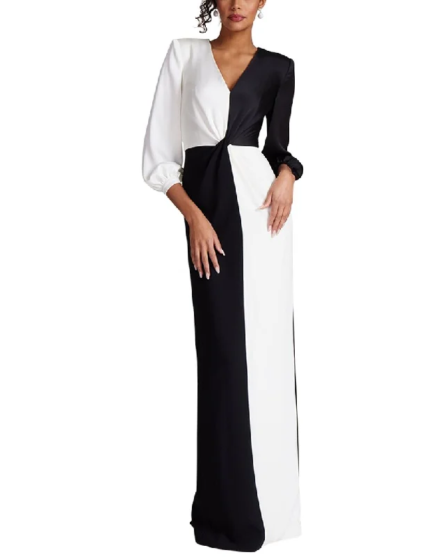 Women's V-Back DressesTeri Jon by Rickie Freeman Special Occasion Long Dress