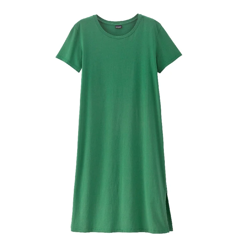 Women's Keyhole Collar DressesWomen's Regenerative Organic Certified® Cotton T-Shirt Dress